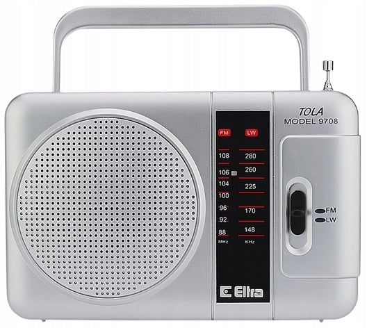 FM/LW network-battery radio ELTRA TOLA handle portable antenna for kitchen Brand Eltra