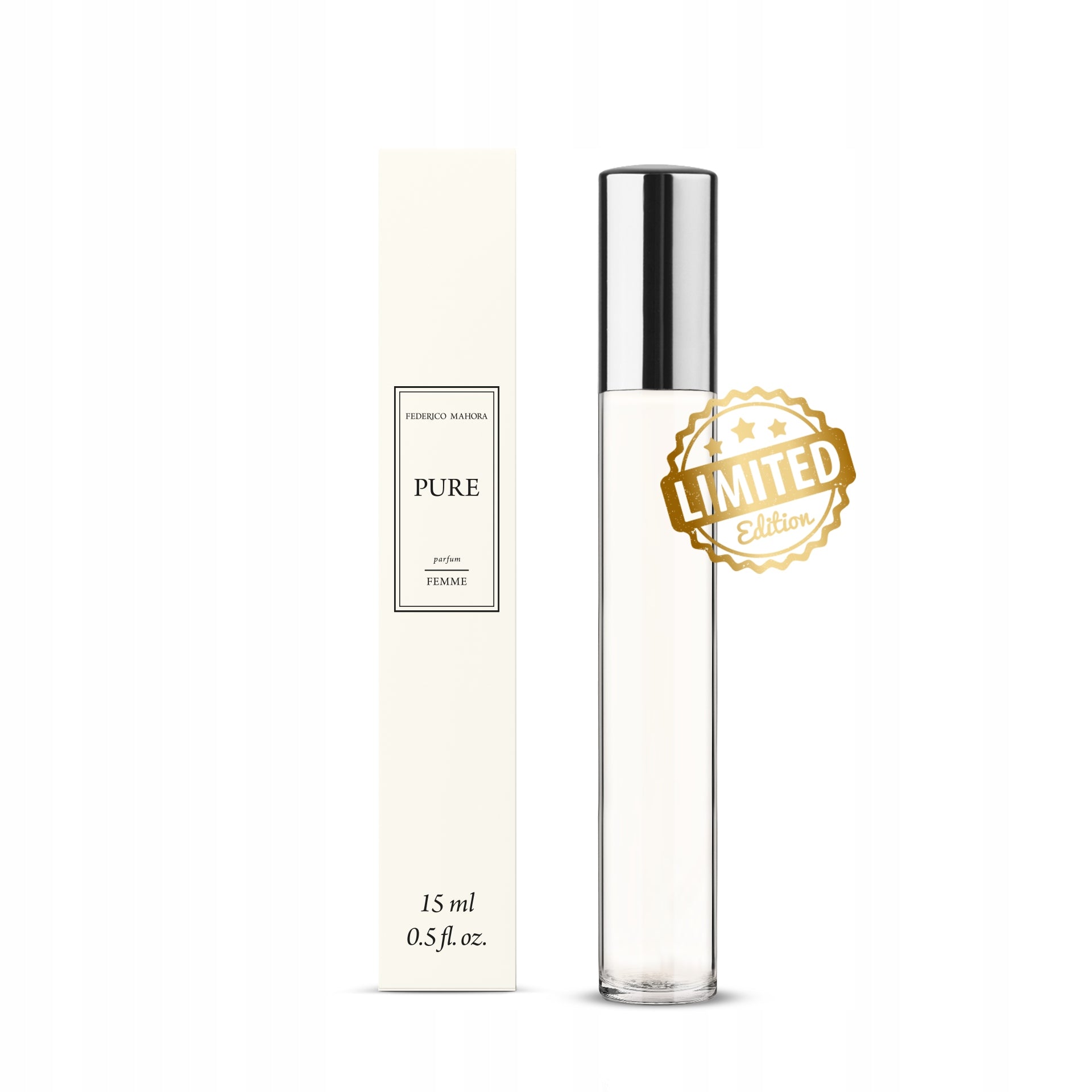 FM Pure 18 – Women’s Perfume 15 ml | Limited Edition | Floral fragrance