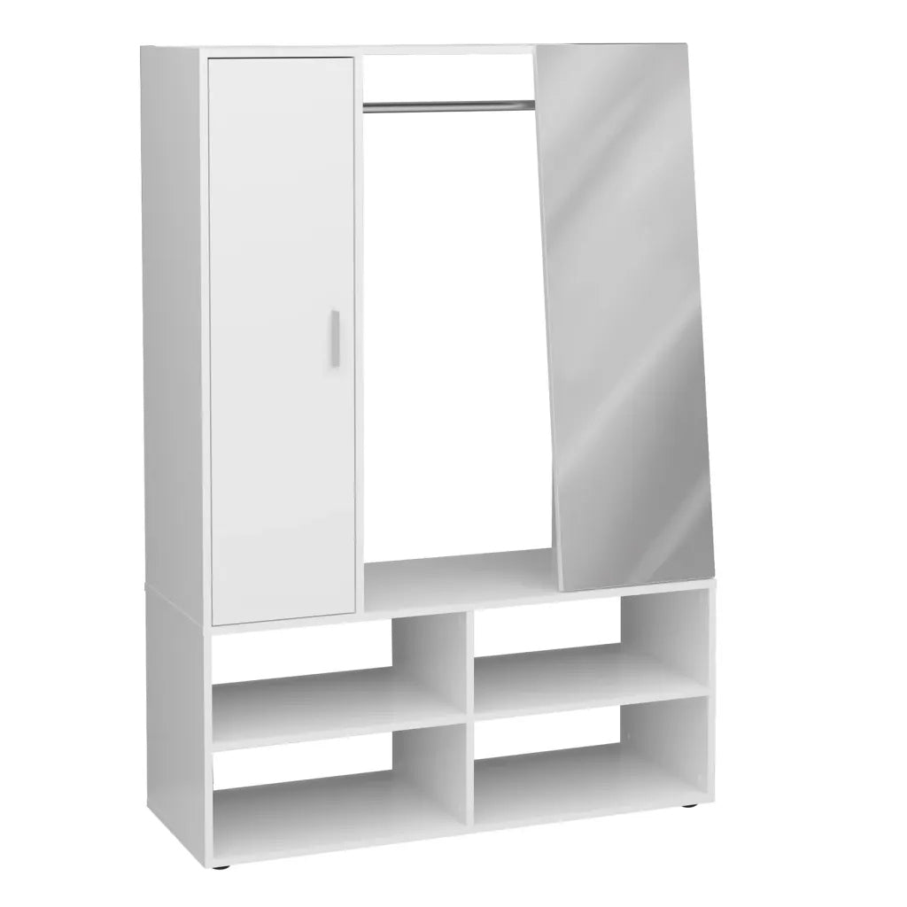 Kleiderschrank vidaXL, weiß 