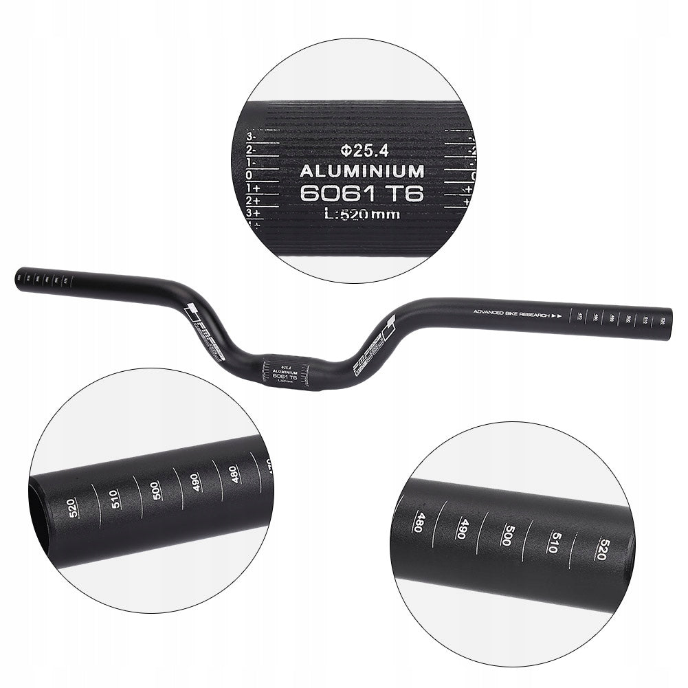 FMF BICYCLE HANDLEBAR ALU BLACK 25,4/520/22,2MM Brand no brand