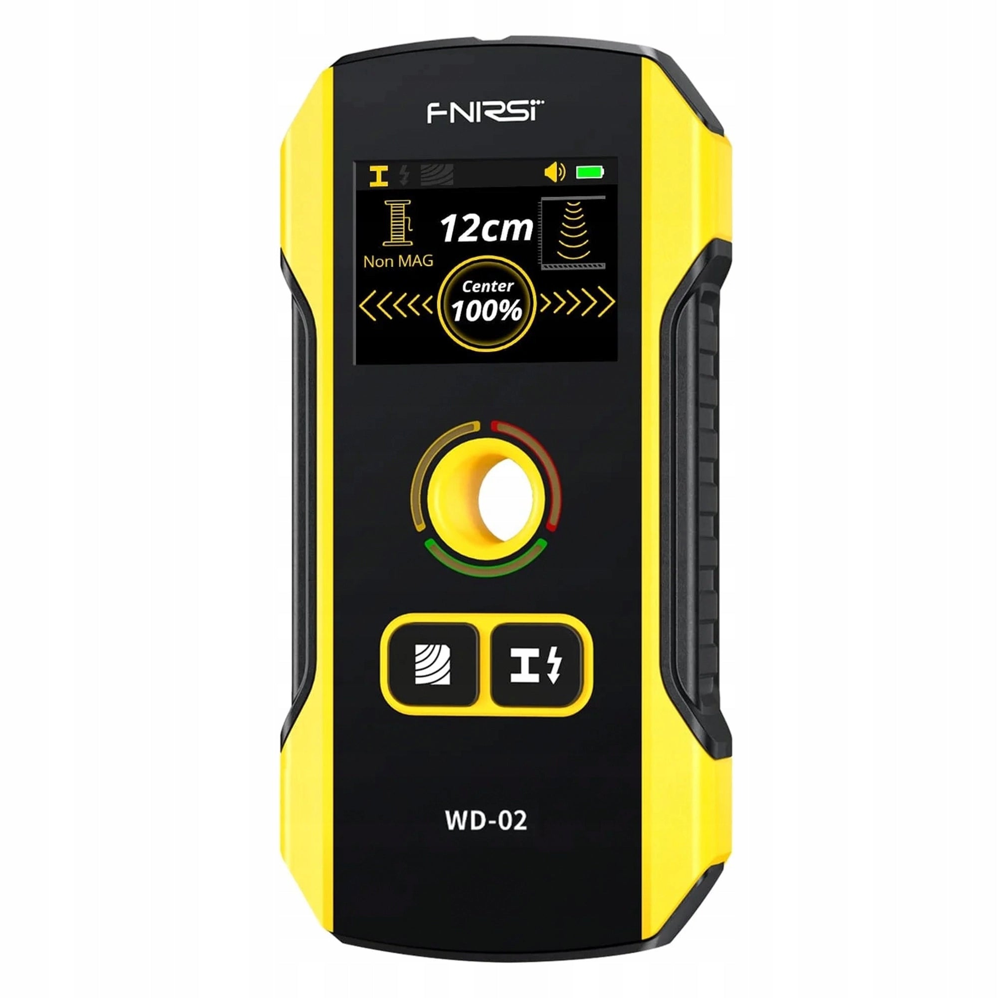FNIRSI WD-02 Wire Detector Modes Metal Cable Wood Precision Screen