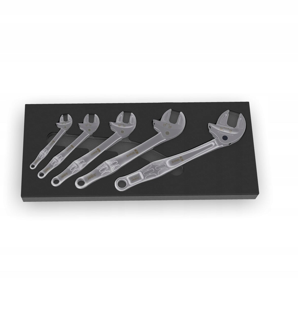 FOAM INSERT 6004 JOKER, SET 1, 5 PART WERA Brand Wera