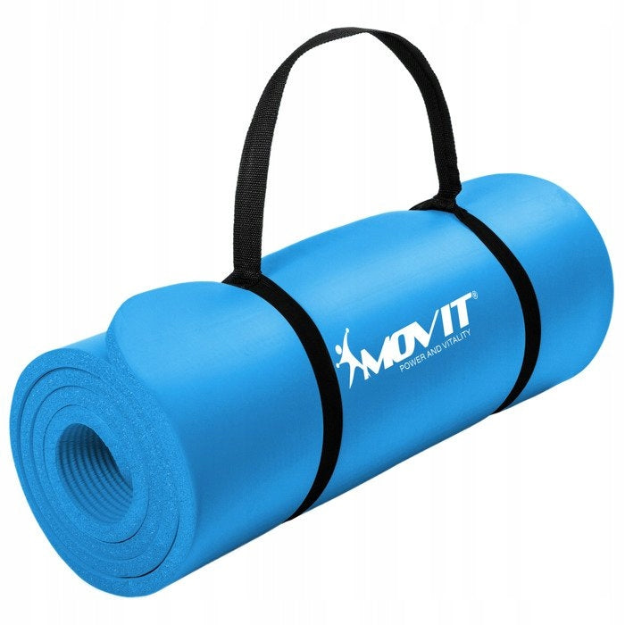 FOAM MAT 190x60x1.5cm FOR GYMNASTICS EXERCISES Color blue