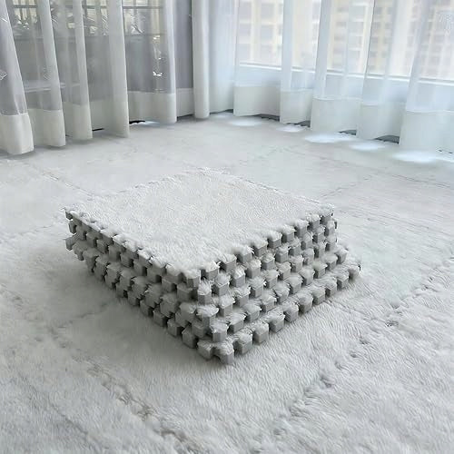 FOAM MAT PUZZLE PLUSH FOR CHILDREN FLOOR 30X30 CM 12 PCS FOR HOME Brand no brand