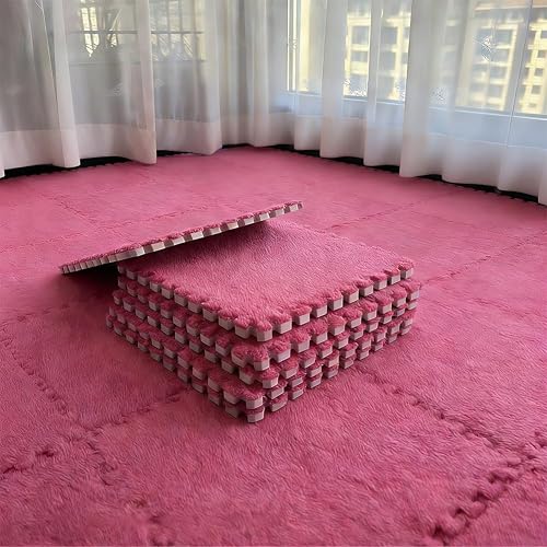 FOAM MAT PUZZLE PLUSH FOR CHILDREN FLOOR 30X30 CM 12 PCS FOR HOME