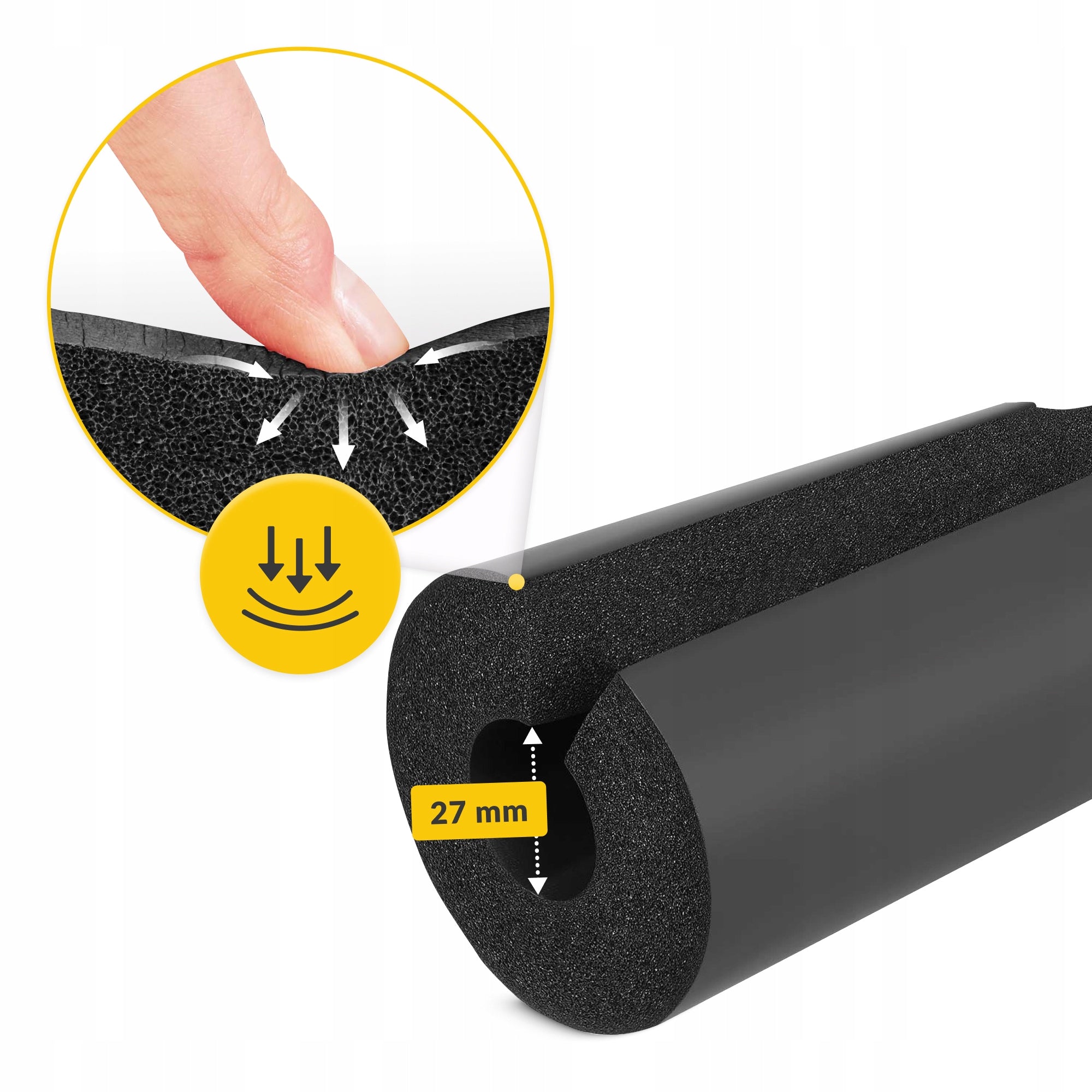 FOAM PROTECTOR NECK GUARD BARBELL SPONGE OVERLAY SQUAT HIP THRUST EAN (GTIN) 5907739311894