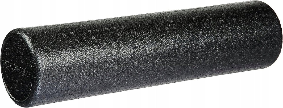 FOAM ROLLER 60 CM HIGH DENSITY BLACK MASSAGE REHABILITATION
