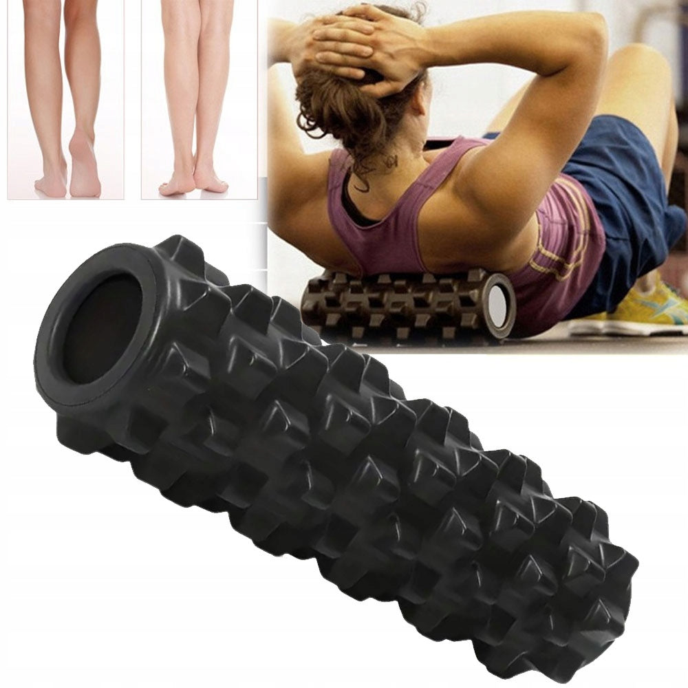 FOAM ROLLER WITH PROJECTIONS 3D FULL BODY MASSAGE RELAXATION AND RELAXATION