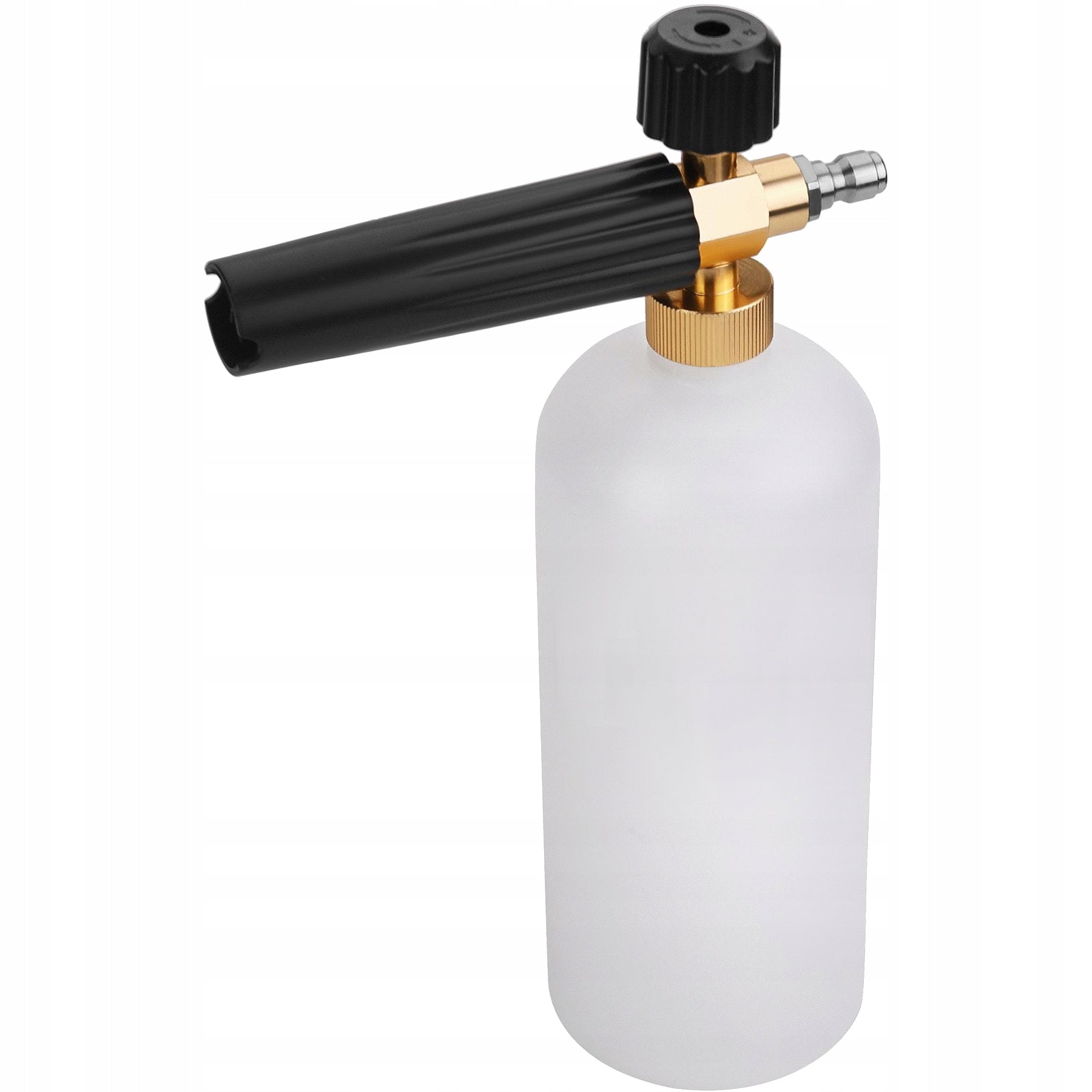 FOAMER FOR PRESSURE WASHER BRASS GUN 1L + 7 NOZZLES SET Manufacturer no brand