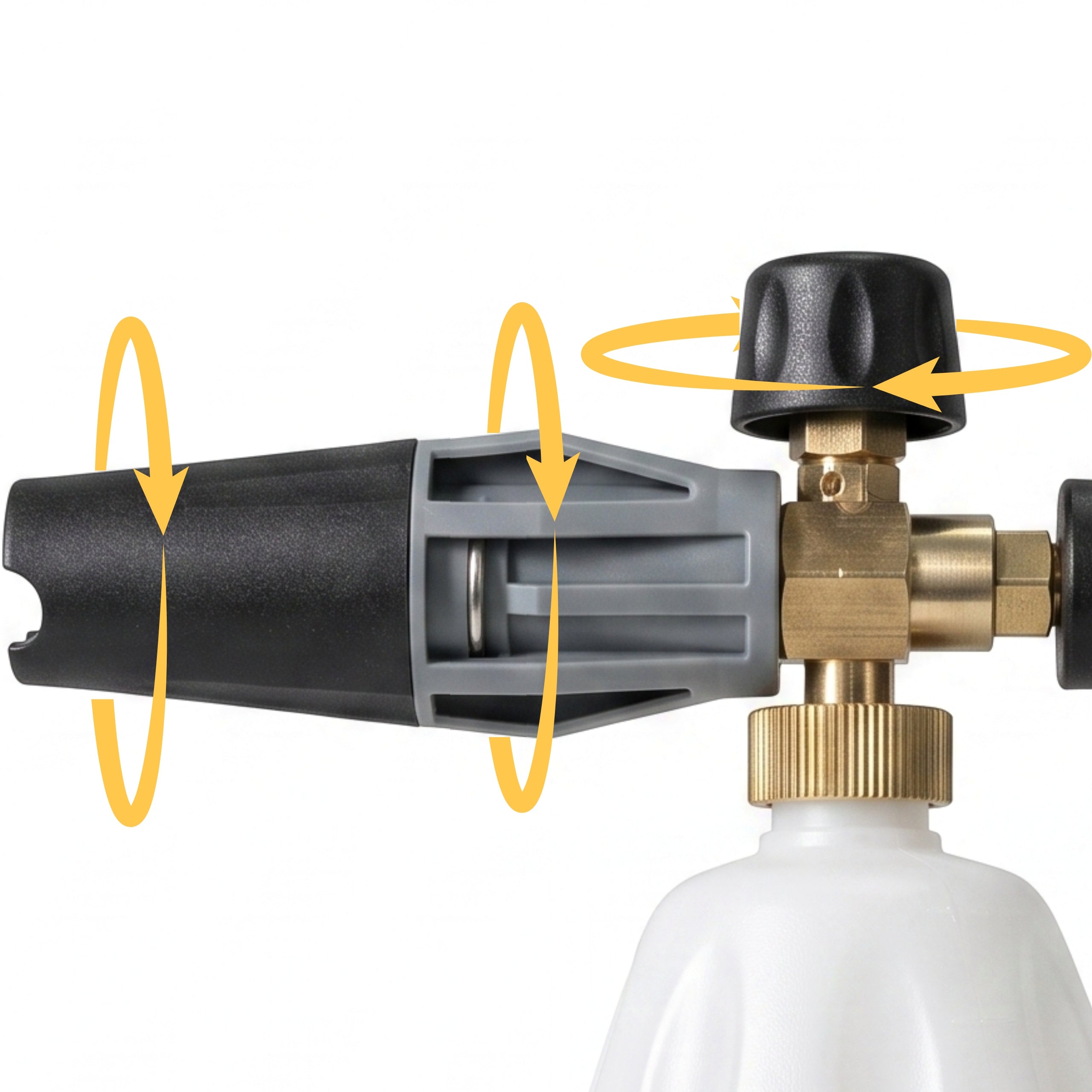 FOAMER FOR WASHER KARCHER K7 K6 K5 K4 K3 K2 1L BRASS PUREY FOAMPRO Manufacturer code PY.0067.1