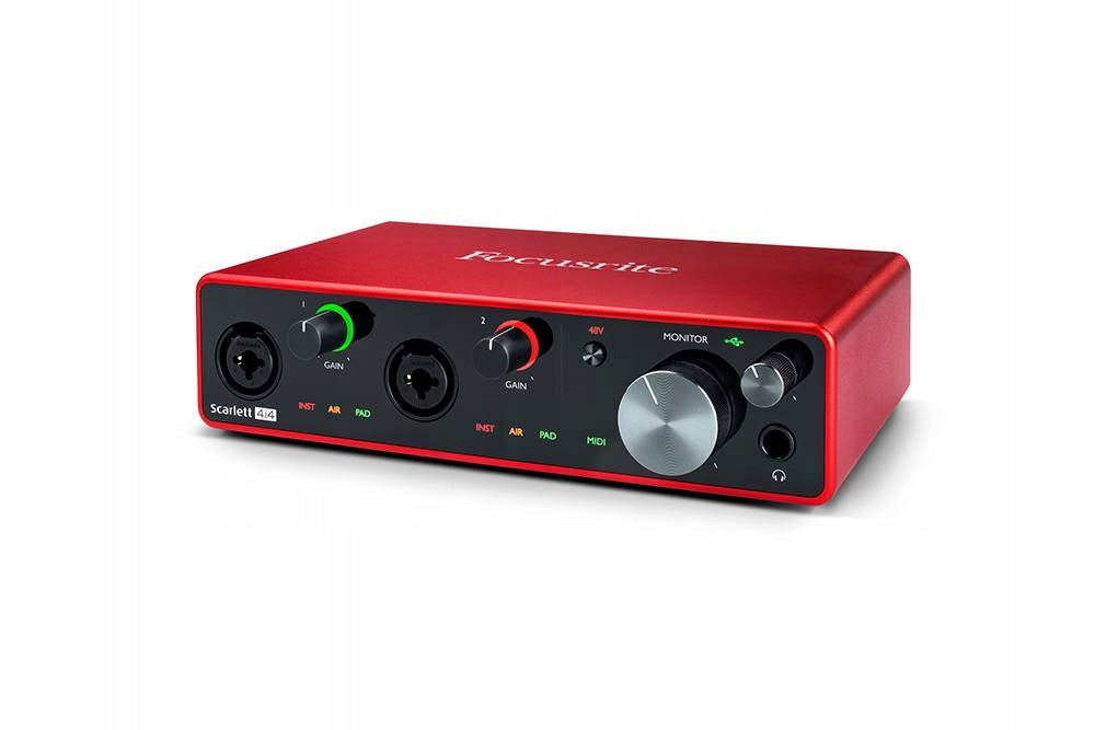 Garso plokštė Focusrite Scarlett 4i4 3rd Gen