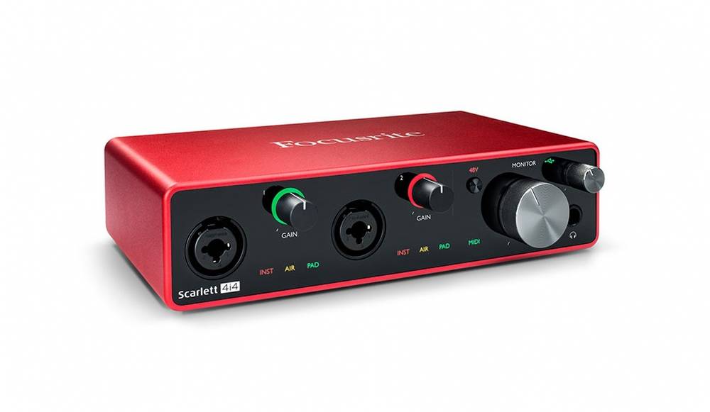 Garso plokštė Focusrite Scarlett 4i4 3rd Gen