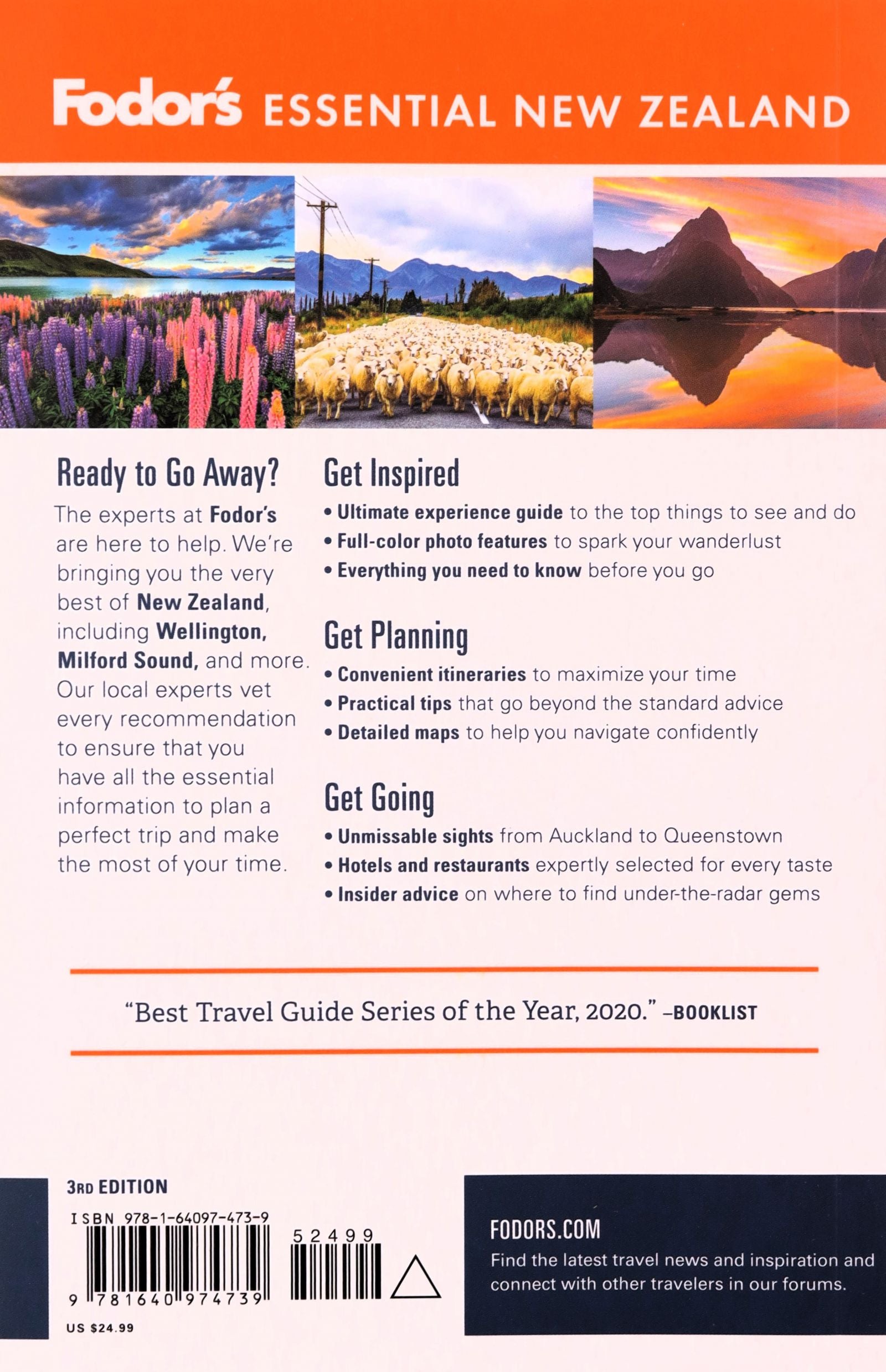 Fodor's Essential New Zealand 3. Auflage 