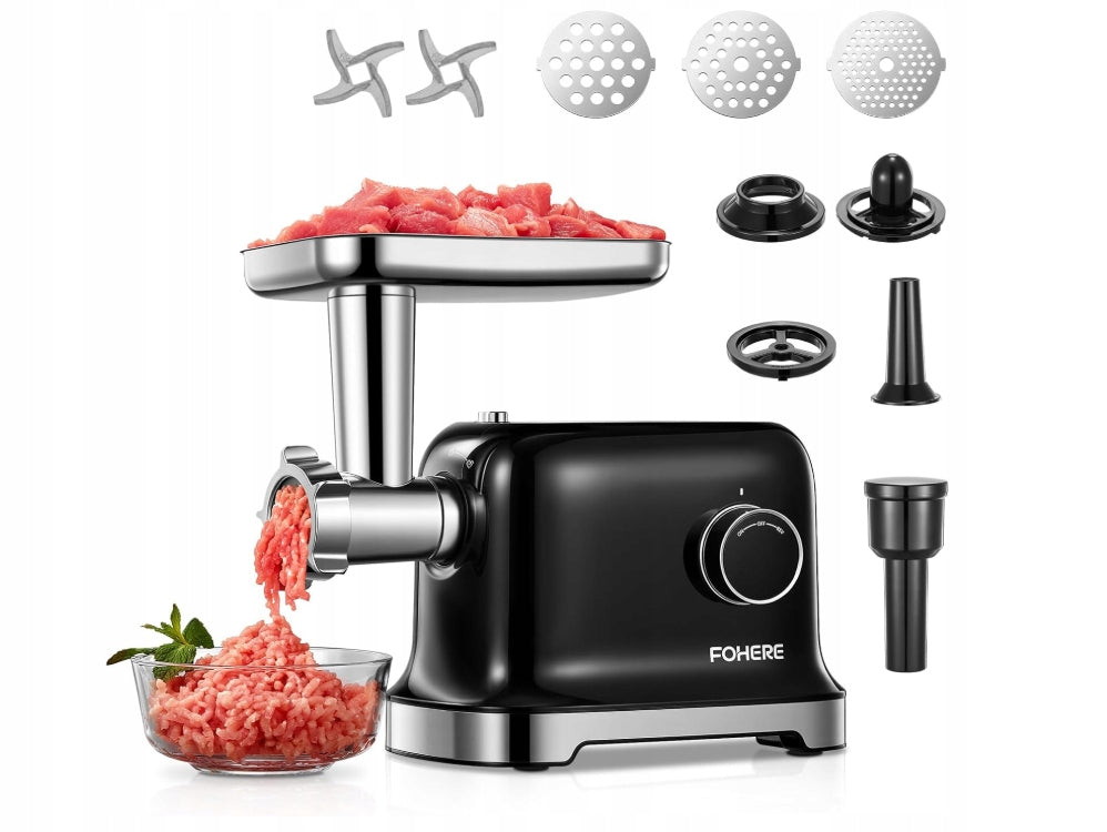 FOHERE Electric Meat Machine, 2000W DC Motor