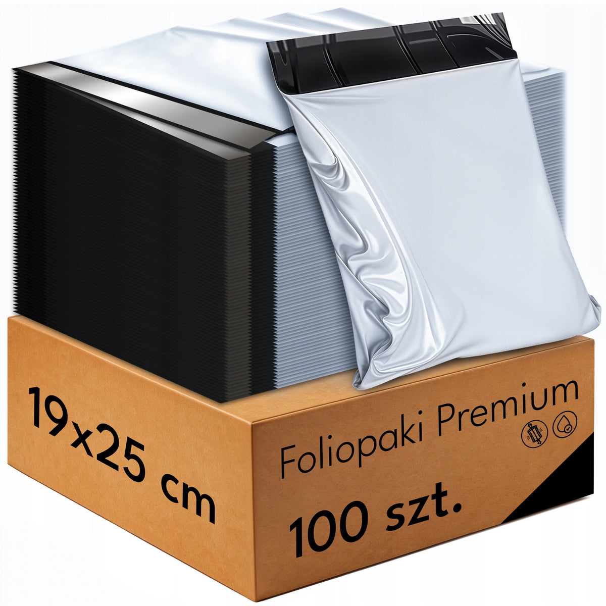 FOIL PACKS COURIER B5 190x250 PREMIUM STRONG FOIL ENVELOPES SET OF 100PCS