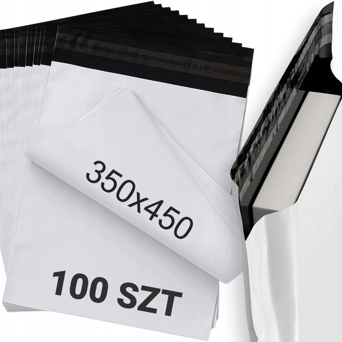 FOIL PACKS COURIER FOIL COURIER PACK XL STRONG WATERPROOF 350x450 100PCS