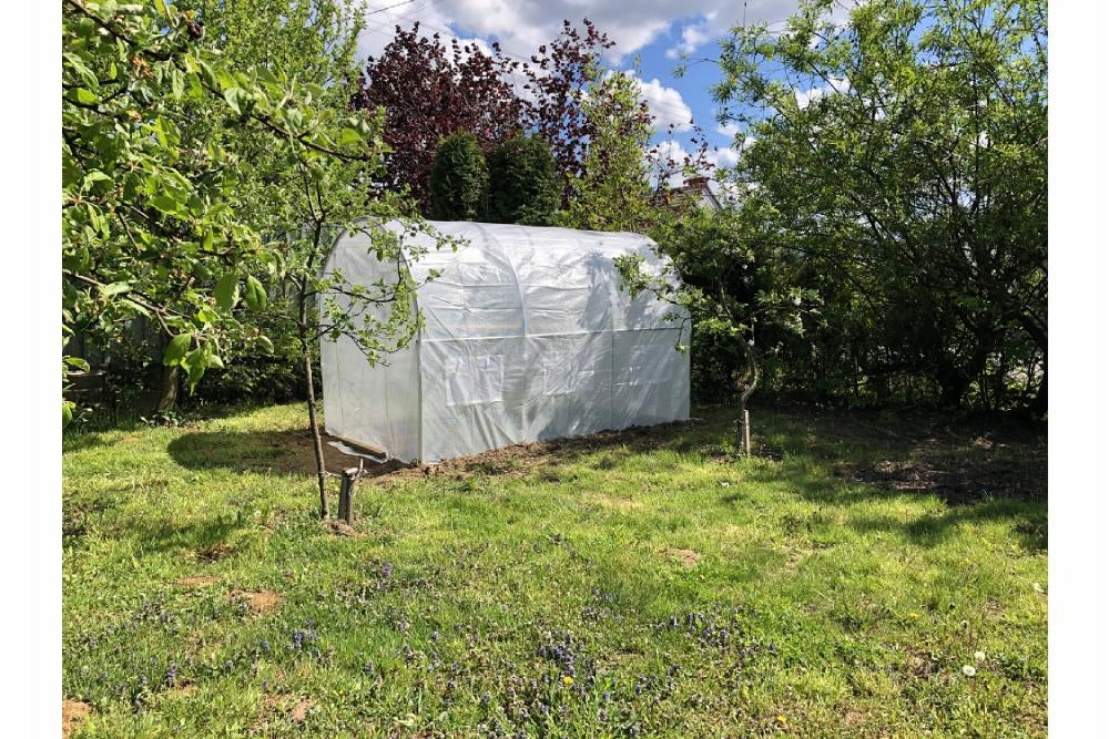 FOIL TUNNEL 3x2 GARDEN GREENHOUSE 2x3 6m WHITE FOIL FOR TOMATOES galvanized EAN (GTIN) 5903718291812