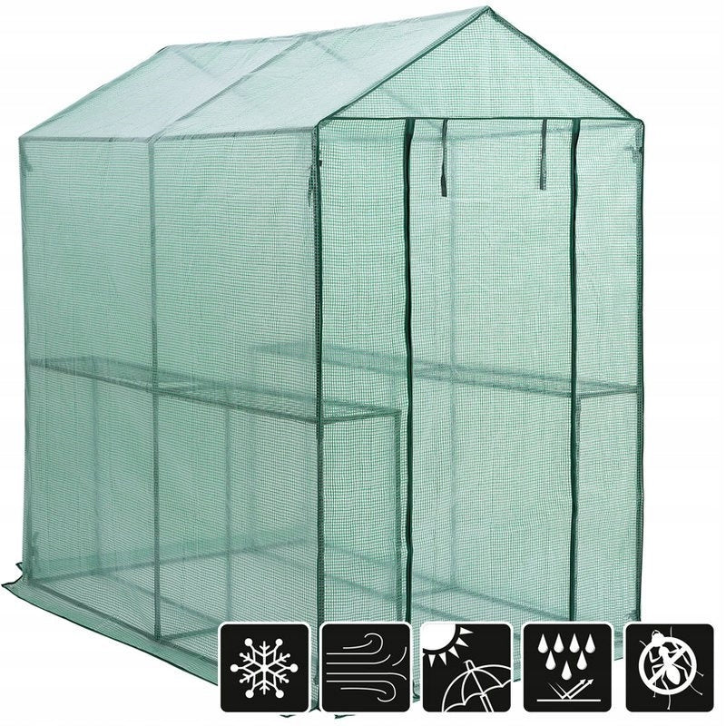 FOIL TUNNEL GREENHOUSE FOR TOMATOES 186x120x190cm Product height 190 cm