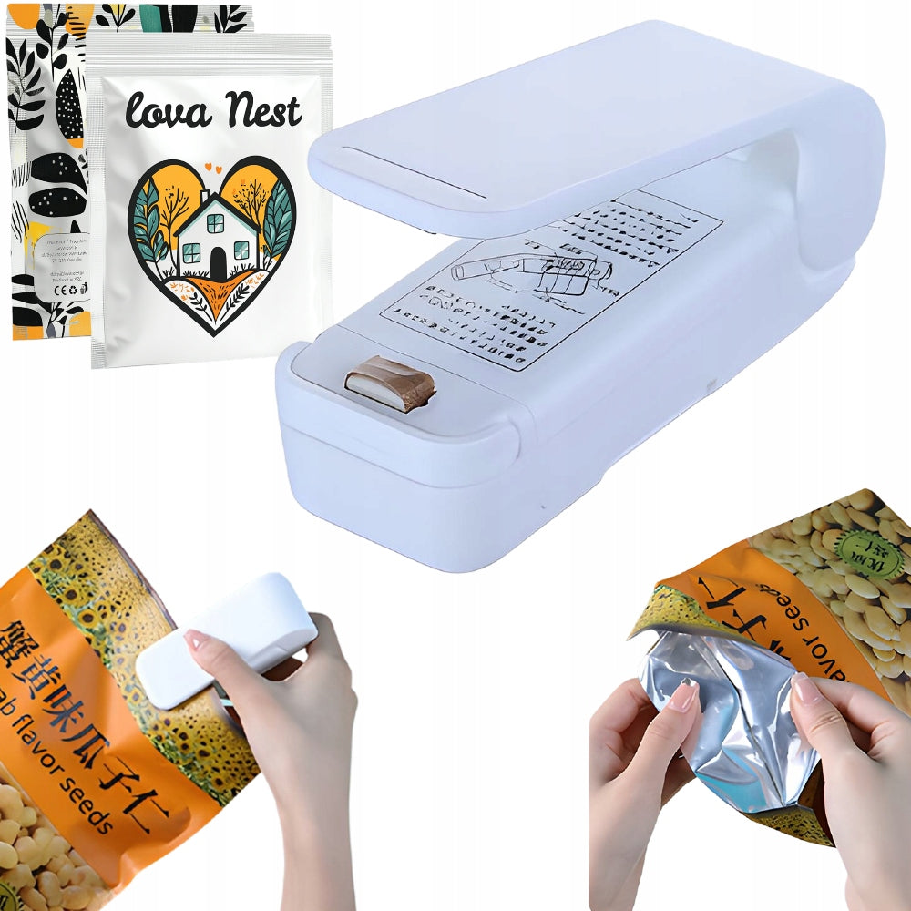 FOIL WELDING MACHINE HANDHELD WIRELESS VACUUM PACKING MACHINE STAPLER