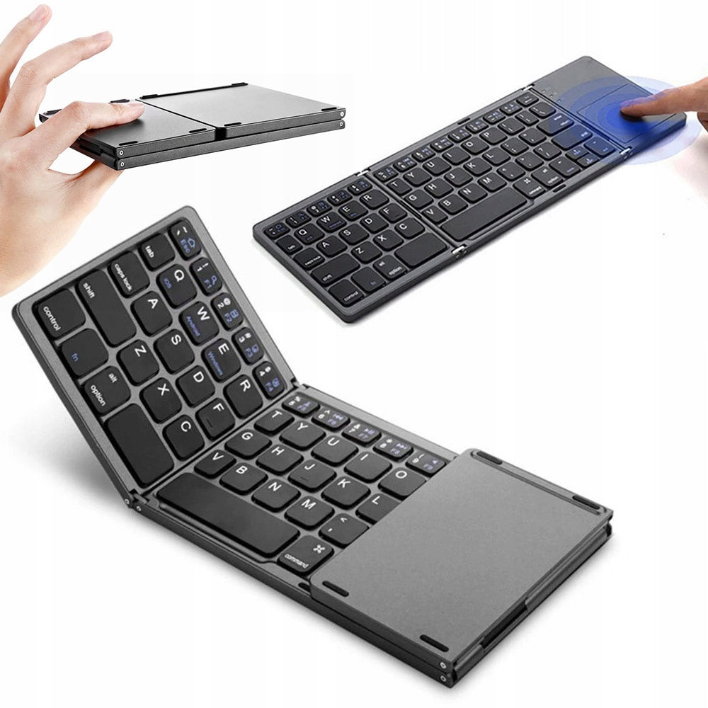 FOLDABLE BLUETOOTH WIRELESS KEYBOARD B033