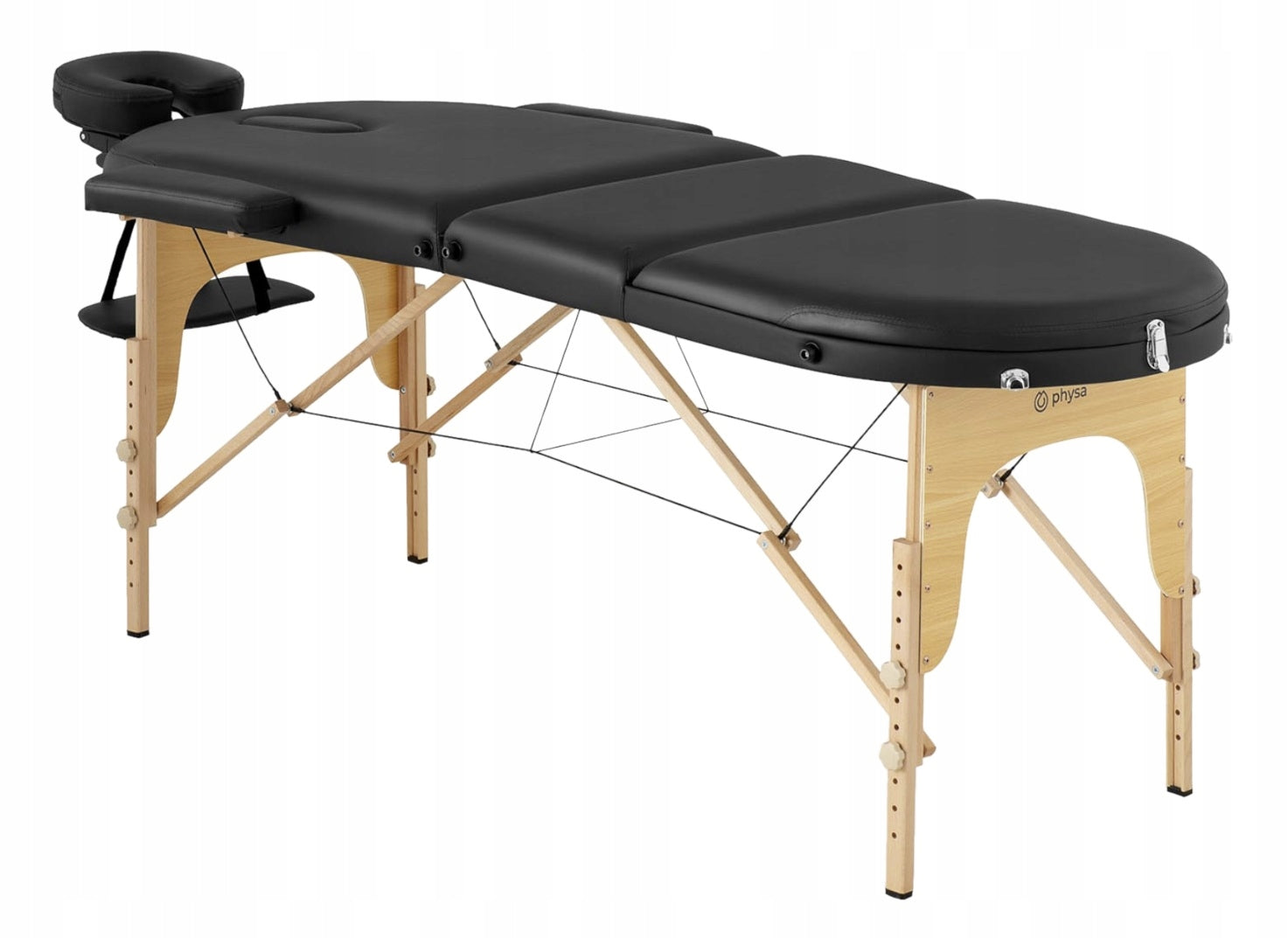 FOLDABLE MASSAGE TABLE PHYSA COLMAR BLACK PHYZJO BED