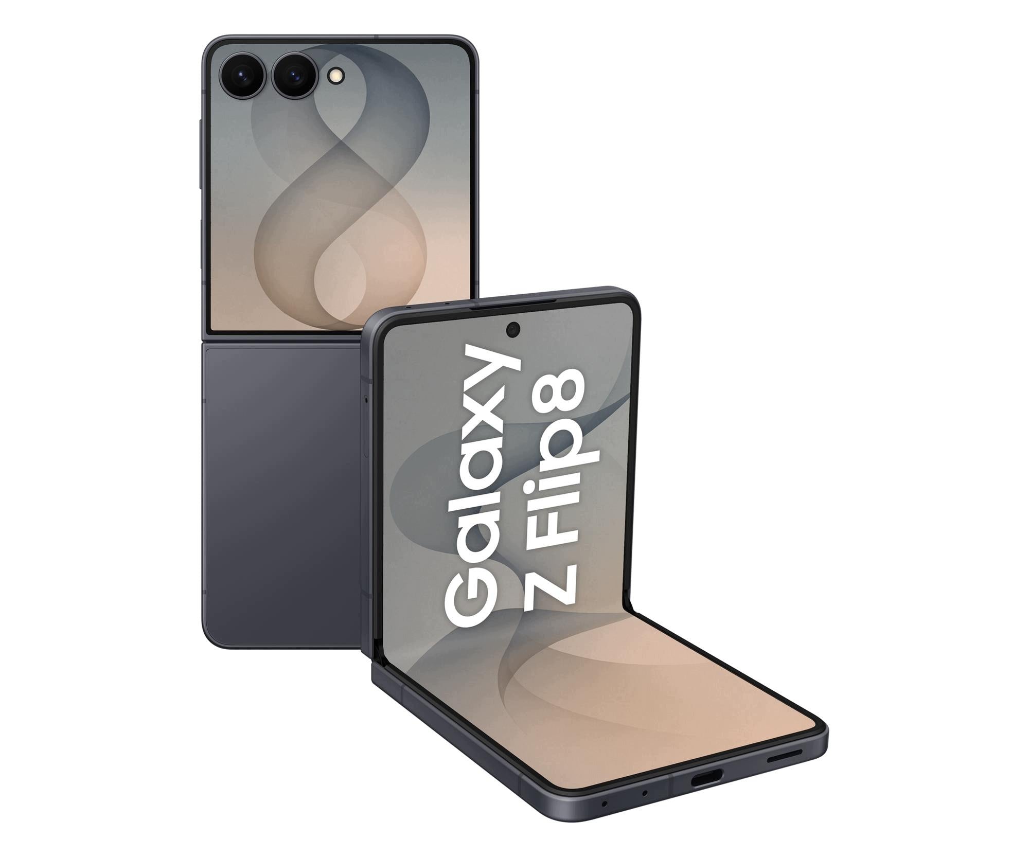 FOLDABLE SMARTPHONE SAMSUNG GALAXY WITH FLIP 8 MEMORY 12 GB / 256 GB 5G GREY
