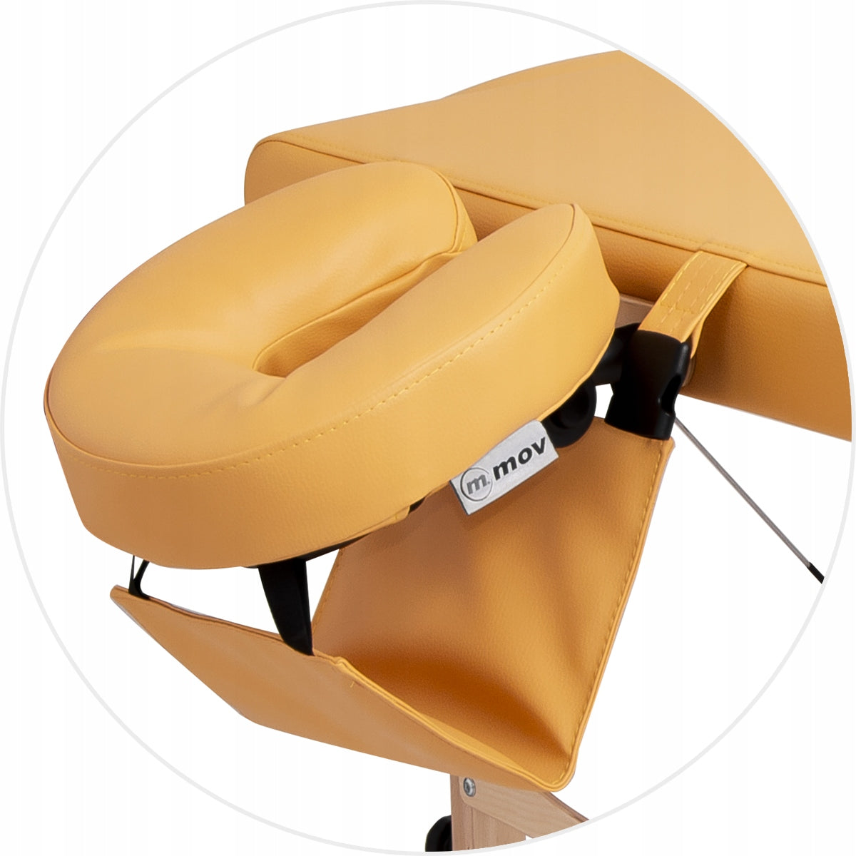 FOLDABLE TABLE MASSAGE BED POLISH MANUFACTURER SET WITH BAG AND ROLLER Manufacturer of a medical device MOV Sp. z o.o.