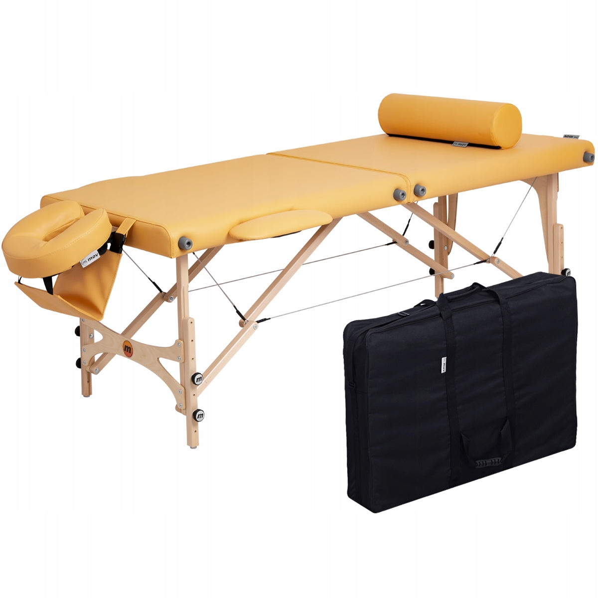 FOLDABLE TABLE MASSAGE BED POLISH MANUFACTURER SET WITH BAG AND ROLLER Medical device yes