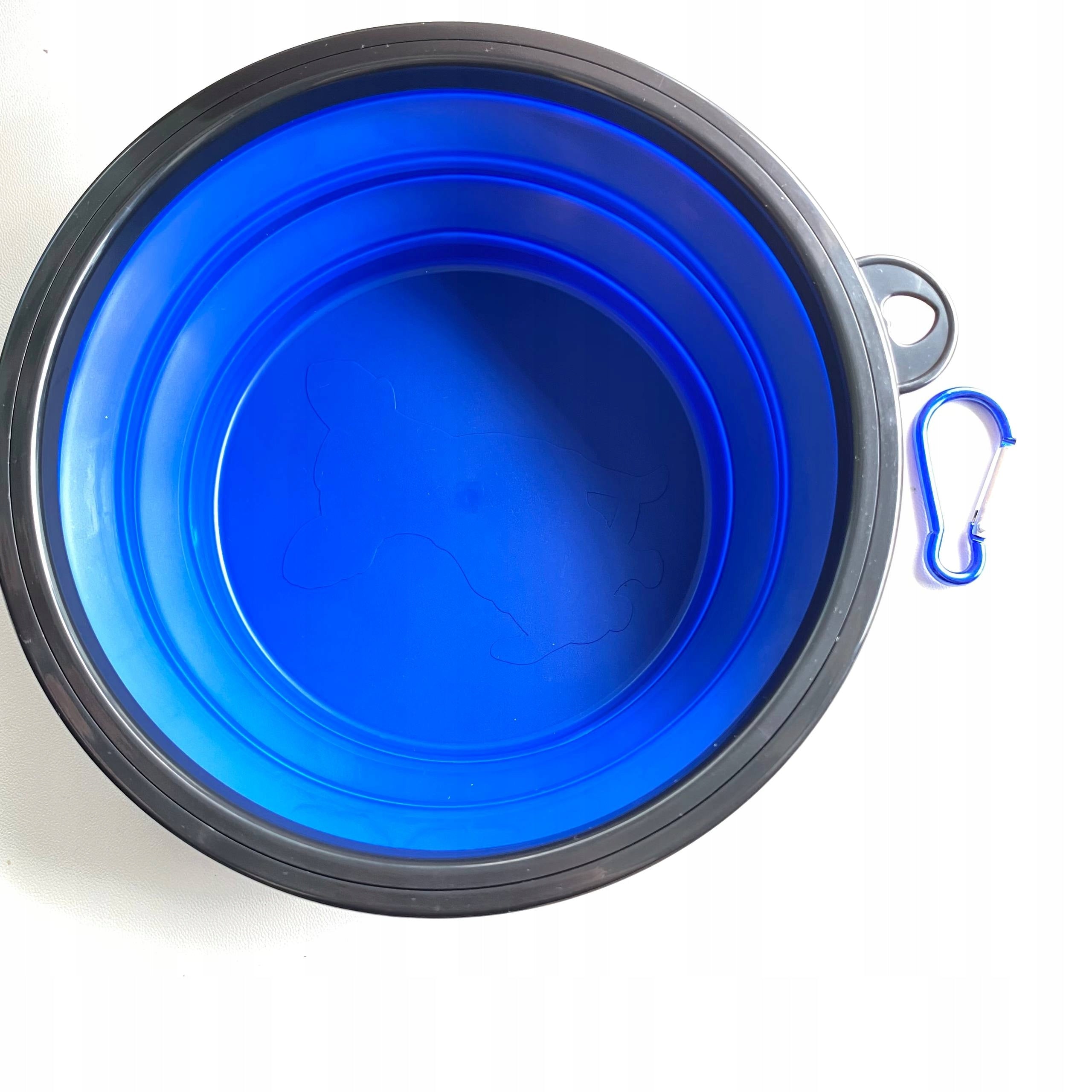 FOLDING BOWL DOG CAT TOURIST SILICONE BLUE 650 ml Manufacturer code MISKA SKŁADANA PSA TURYSTYCZNA SILIKONOWA