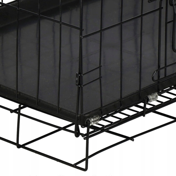 FOLDING CAGE LARGE FOR DOG CAT RABBIT PLAYPEN CATWALK FOR DOGS 85x60x70 EAN (GTIN) 5907745919800