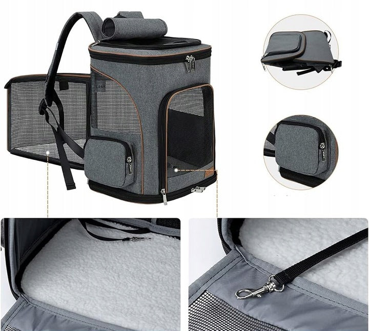 FOLDING DOG TRANSPORTER RABBIT CAT PLAYPEN VENTILATION BACKPACK Brand no brand
