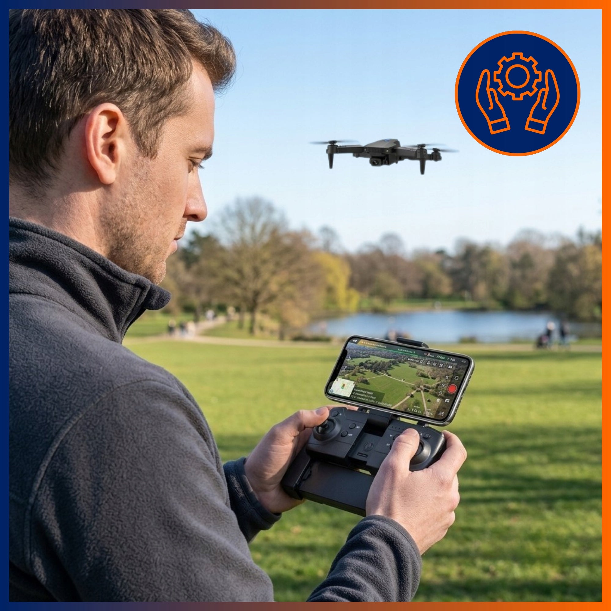 FOLDING DRONE WITH WIFI HD CAMERA REMOTE CONTROLLED Manufacturer code DS0077