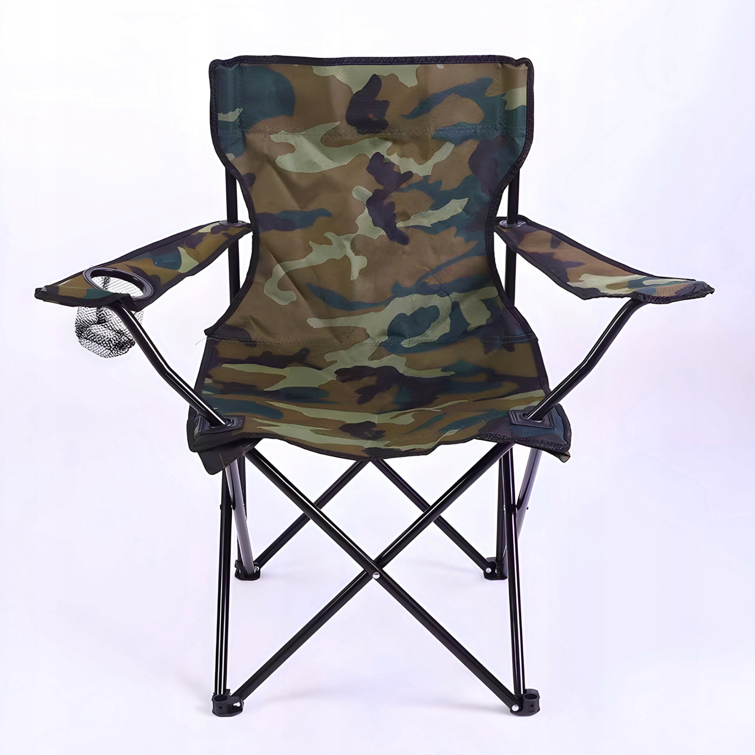 FOLDING FISHING CHAIR FISHING HIKING CAMPING CAMO FISH CHAIR Manufacturer code Krzesełko na ryby S018
