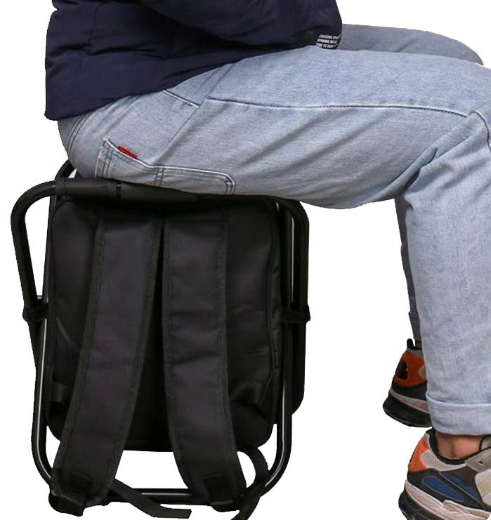 FOLDING FISHING CHAIR WITH THERMAL BACKPACK HIKING CHAIR Manufacturer code BNT_PLECAK+KRZESEŁKO