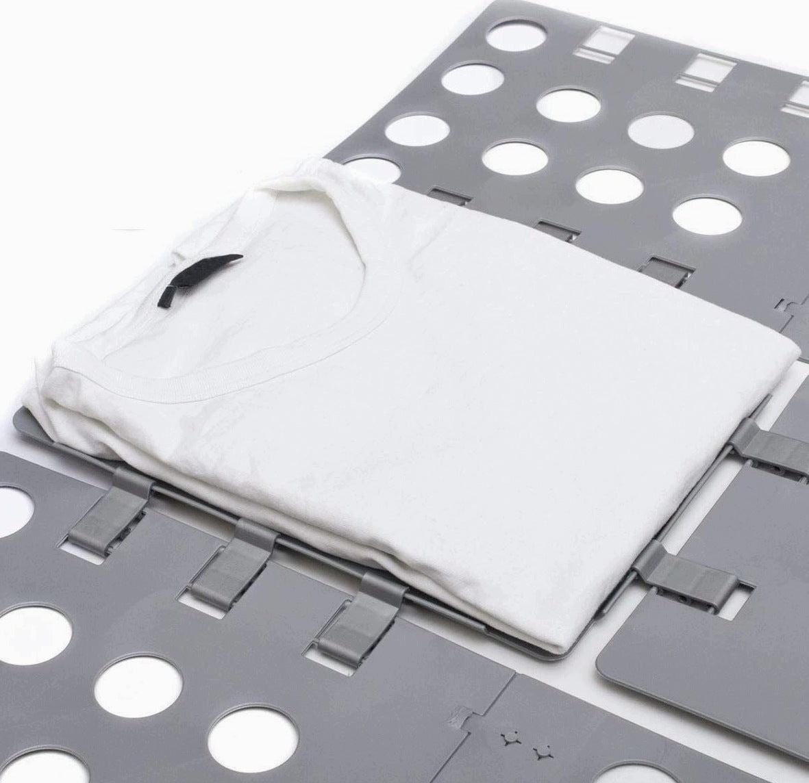 FOLDING FOLDER FOR WASHING CLOTHES SHIRTS GREY ADJUSTABLE UNIVERSAL