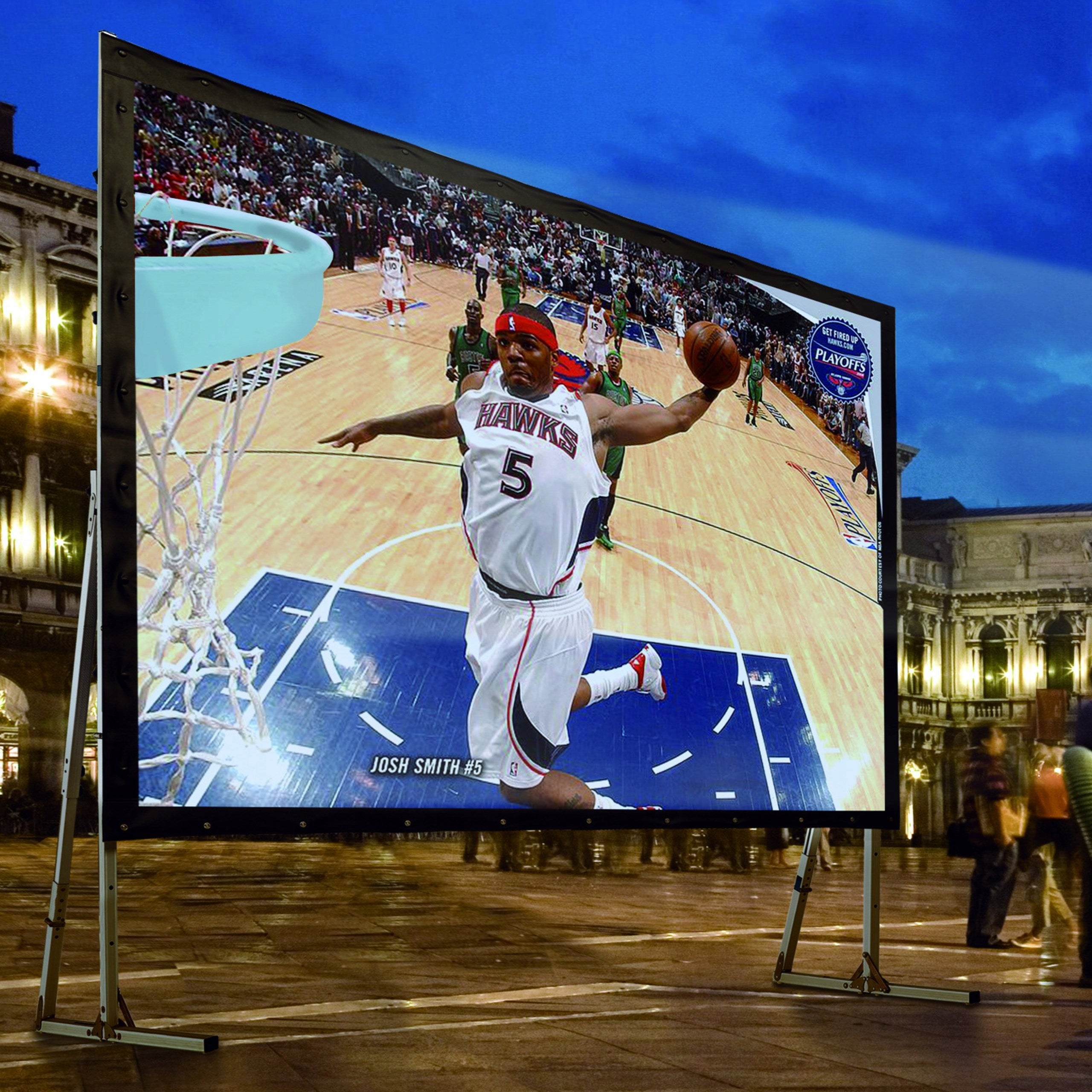 FOLDING FRAME PROJECTION SCREEN SUPREMA ORION 16:9 REAR 266x149cm EAN (GTIN) 5904870734742