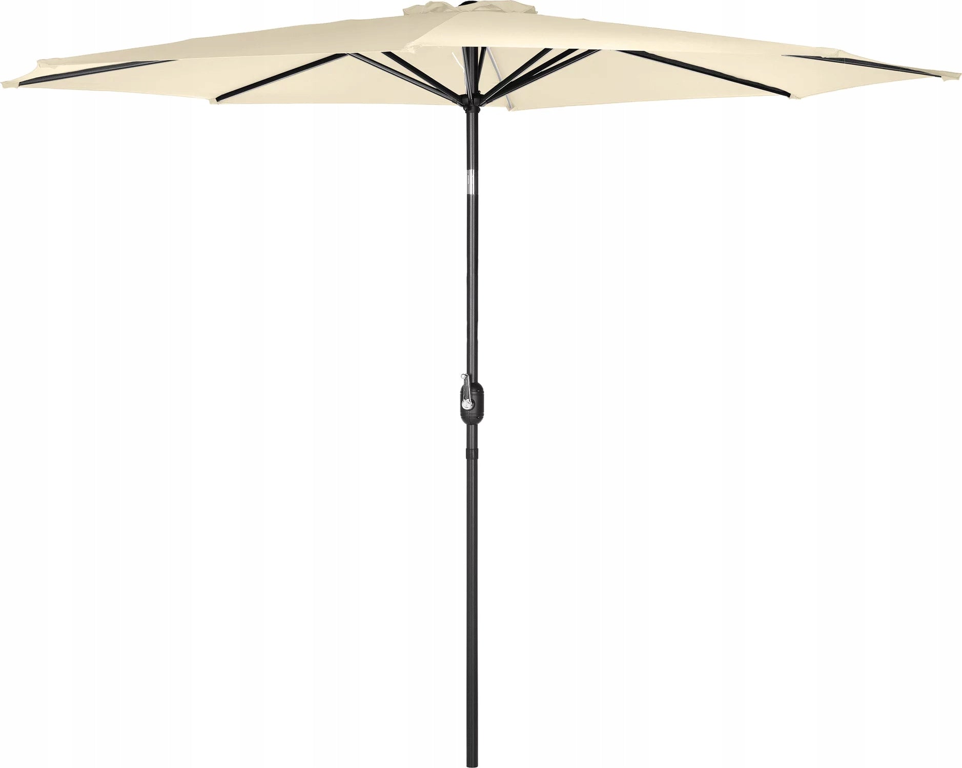 FOLDING GARDEN UMBRELLA WITH CRANK 300CM BROKEN TERRACE BALCONY LUVERNO Kind classic
