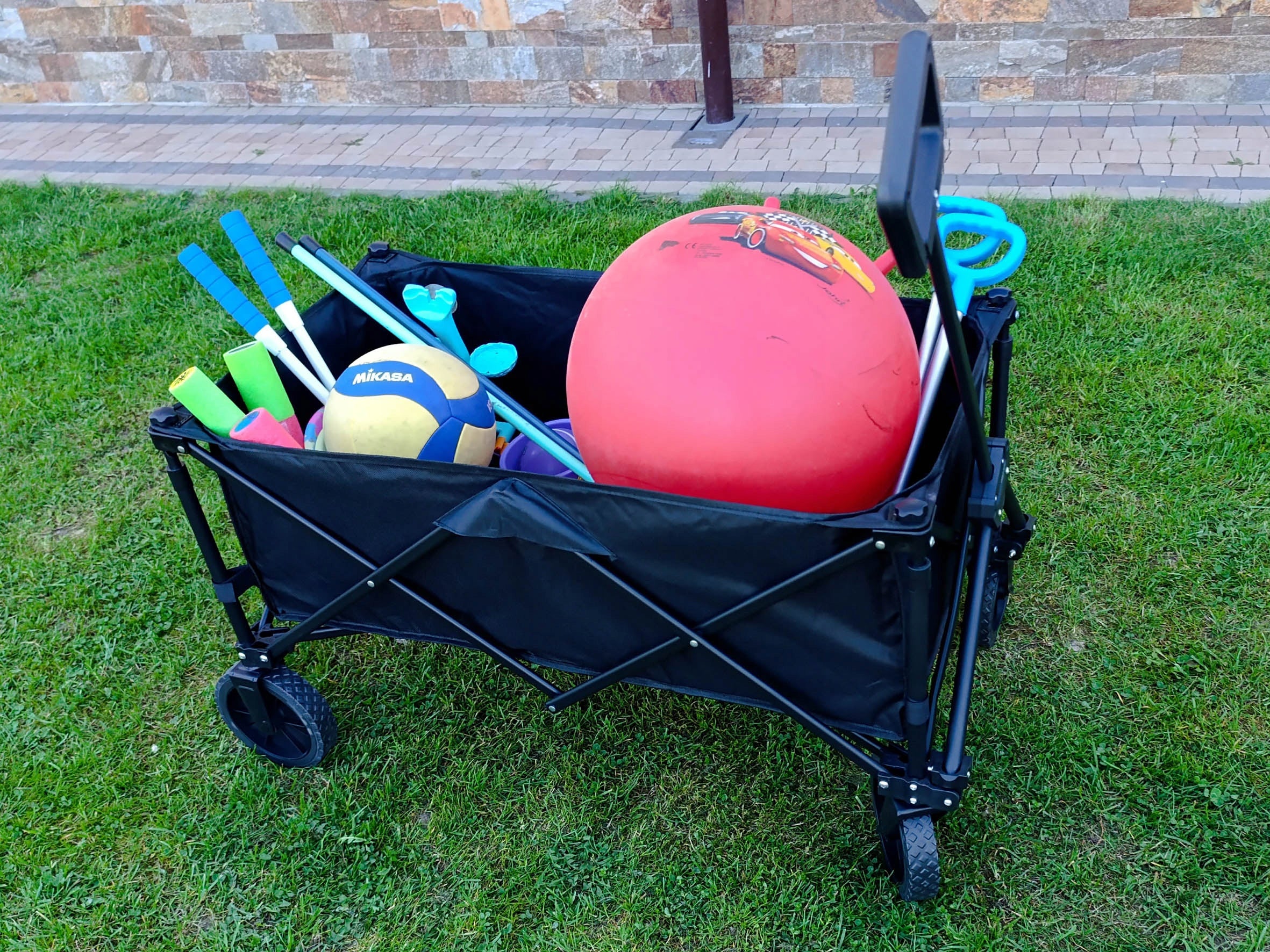 FOLDING HIKING CART BEACH CAMPING XXL 100 KG Manufacturer code TOM6167