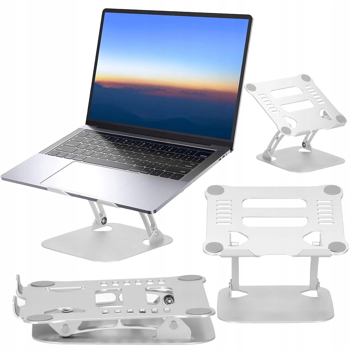 FOLDING LAPTOP STAND COOLING ADJUSTABLE METAL FOLDING STAND