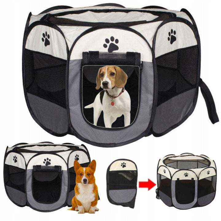 FOLDING LIGHTWEIGHT RABBIT PUPPY CAT DOG PLAYPEN BED FOR HOME Manufacturer code mix128a--kojec
