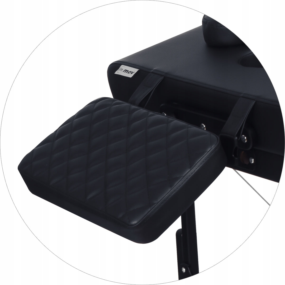 FOLDING MASSAGE TABLE MOBILE COSMETIC CHAIR FROM M.O.V. - COSMO LUX Frame material wood