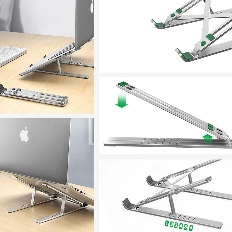 FOLDING Metal macbook LAPTOP STAND Manufacturer no brand