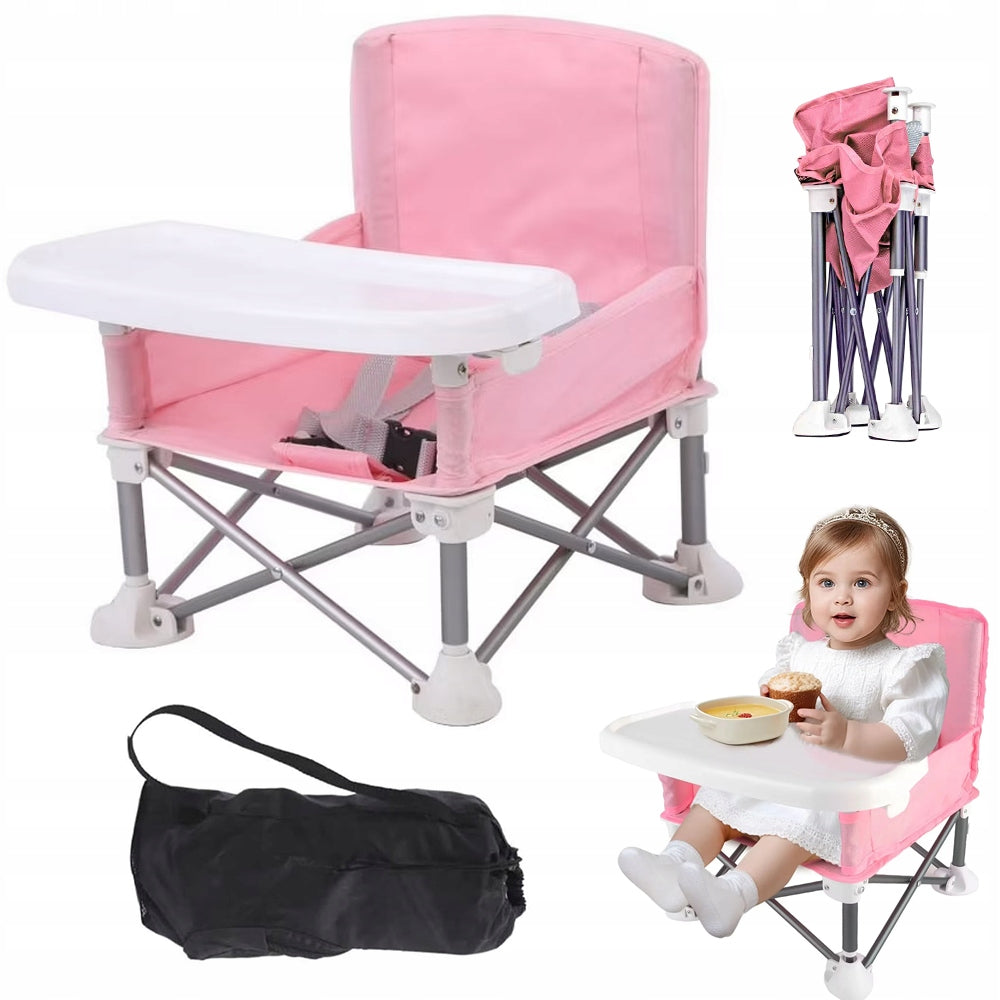 FOLDING NON-SLIP BABY DINING CHAIR TRAVEL INFANT