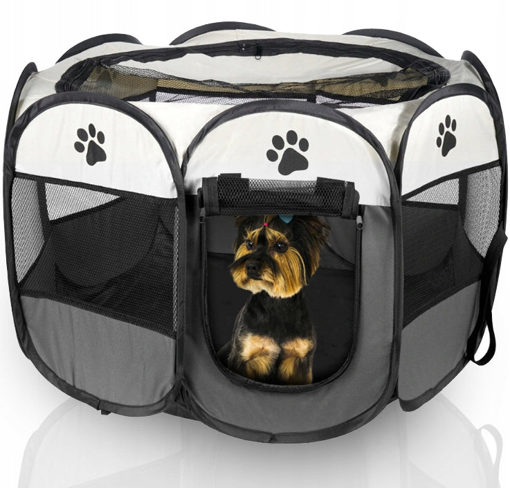 FOLDING PLAYPEN CAT DOG CAGE 70x70