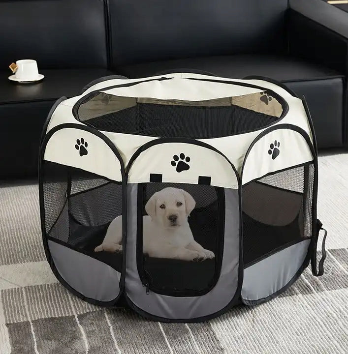 FOLDING PLAYPEN LIGHT FOR DOG CAT RAIL PUPPIES BED FOR HOME 70x70 Manufacturer code SKŁADANY KOJEC LEKKI ZAGRODA DLA PSA KOTA