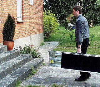 FOLDING PORTABLE ALUMINUM STROLLER RAMP 240x76 cm Mobilex Manufacturer code 14R123324251D