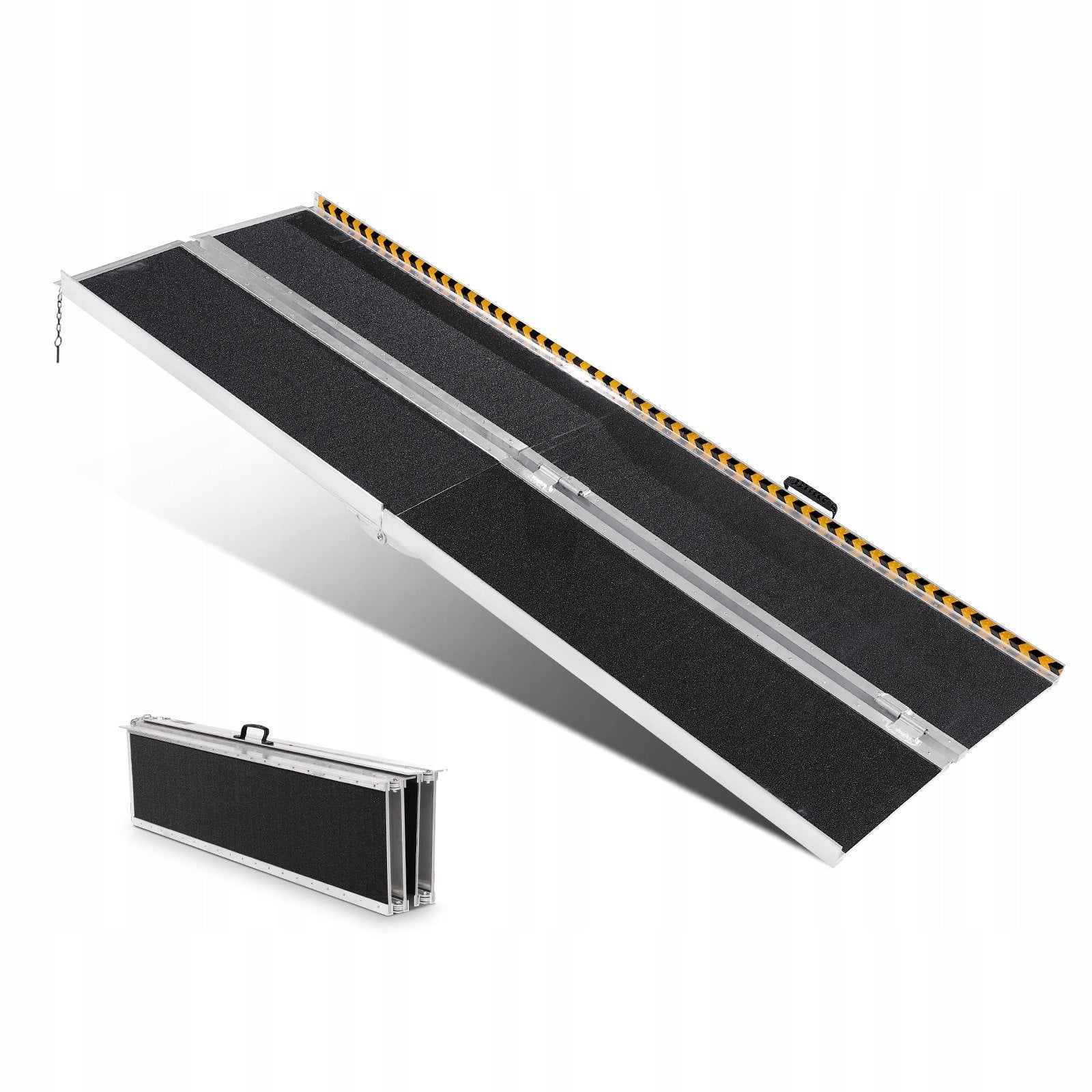 FOLDING PORTABLE ALUMINUM STROLLER RAMP 240x76 cm Mobilex