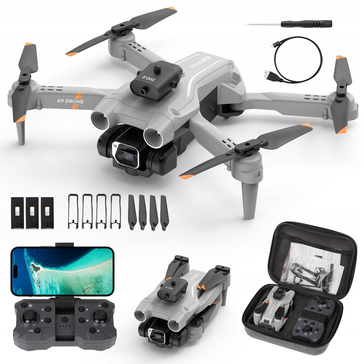 FOLDING QUADCOPTER DRONE FOR BEGINNERS DRONE WITH 4K CAMERA FOR ADULTS Brand no brand