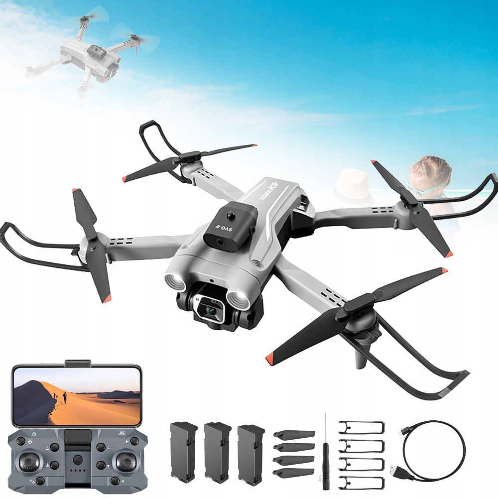 FOLDING QUADCOPTER DRONE FOR BEGINNERS DRONE WITH 4K CAMERA FOR ADULTS