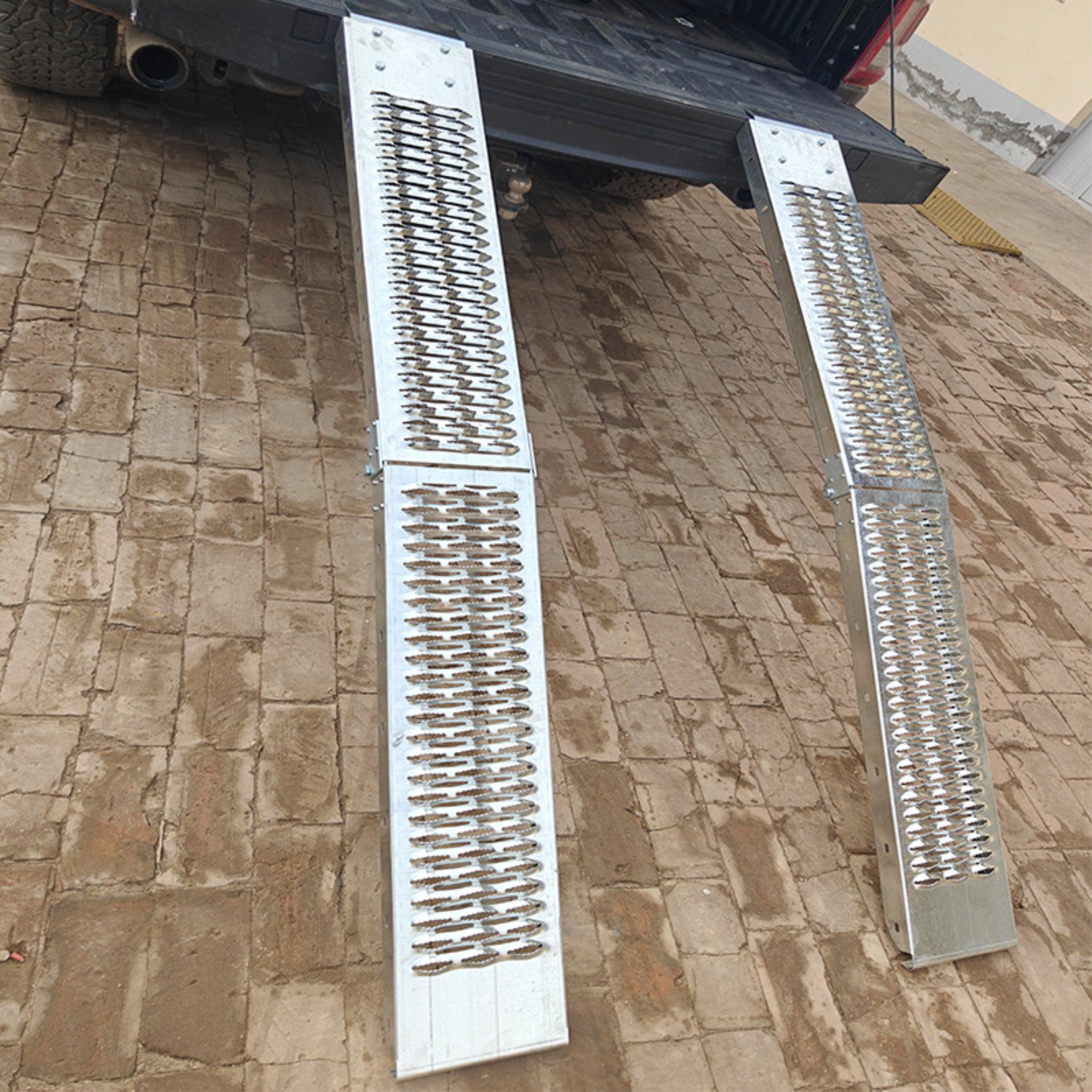 FOLDING RAMP FOLDING RAMPS 195cm 200kg OVERRUN Brand no brand